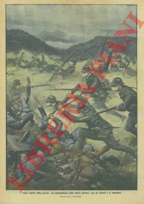 Il contrattacco delle nostre fanterie con gli elmetti e le …