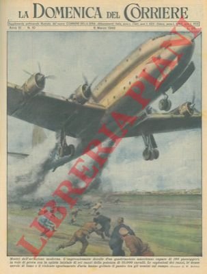 Il decollo d'un quadrimotore americano capace di 180 passeggeri, in …