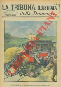 Il deviamento di un tram elettrico sulla linea Aversa - …