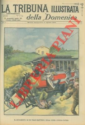 Il deviamento di un tram elettrico sulla linea Aversa - …