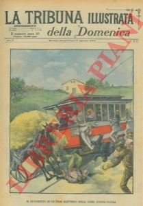 Il deviamento di un tram elettrico sulla linea Aversa - …