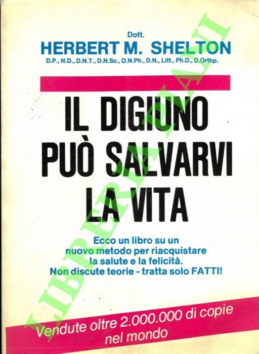 Il digiuno può salvarvi la vita.