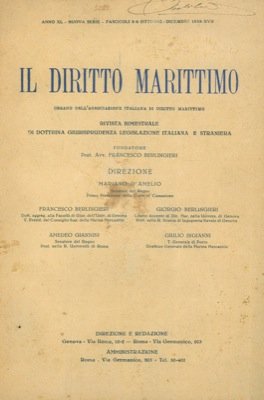 Il Diritto Marittimo.