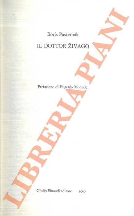Il dottor Zivago.