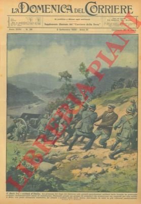 Il Duce tra i soldati d'Italia. Grandi scene di entusiasmo …