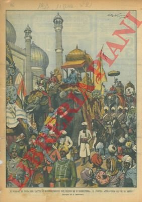Il Durbar in India per l'atto di riconoscimento del nuovo …