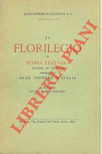 Il florilegio di Maria Lezinska Regina di Francia presentato alle … | Immagine Gallery 2