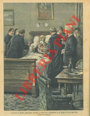 Il generale De Sonnaz, agonizzante, indossata la divisa con le …