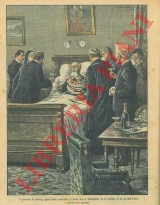 Il generale De Sonnaz, agonizzante, indossata la divisa con le …