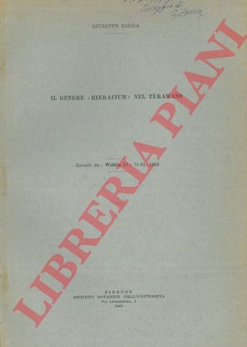 Il genere Hieracium nel teramano.
