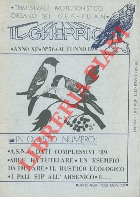 'Il gheppio'. Trimestrale protezionistico organo del G.E.A. - P.U.A.N.