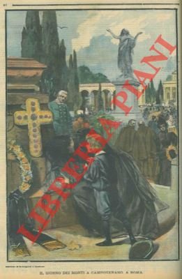 Il giorno dei morti a Campoverano, a Roma.