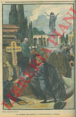 Il giorno dei morti a Campoverano, a Roma.