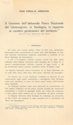 Il governo dell'istituendo Parco Nazionale del Gennargentu, in Sardegna, in … | Immagine Gallery 2