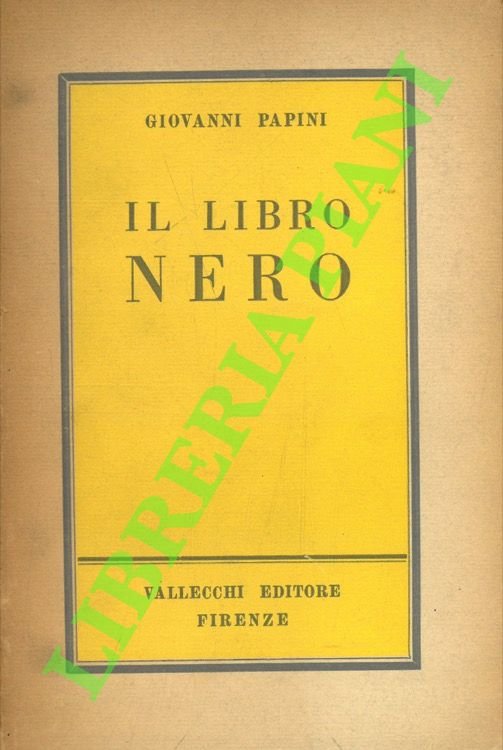 Il libro nero. Nuovo diario di Gog.