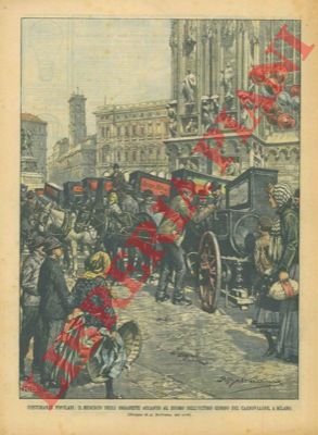 Il mercato degli organetti accanto al Duomo di Milano nell'ultimo …