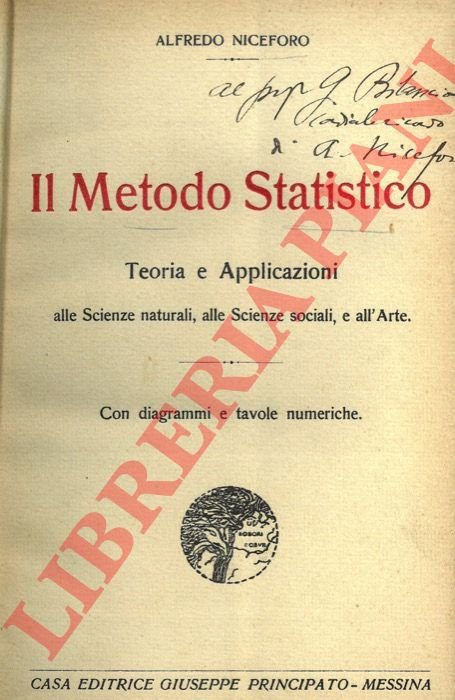 Il metodo statistico. Teoria e applicazioni alle scienze naturali alle …