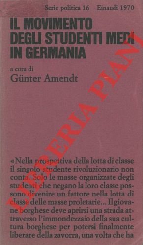 Il movimento degli studenti medi in Germania. Appendice italiana a …
