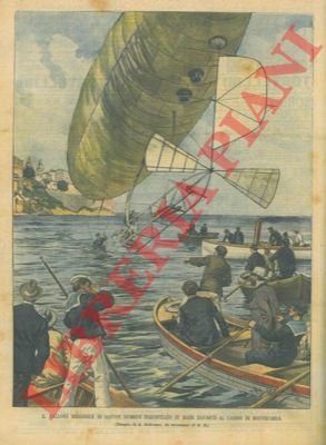 Il pallone dirigibile di Santos Dumont precipita in mare davanti …