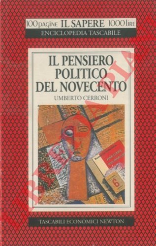 Il pensiero politico del novecento.