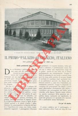 Il primo 'palazzo del ghiaccio' italiano.