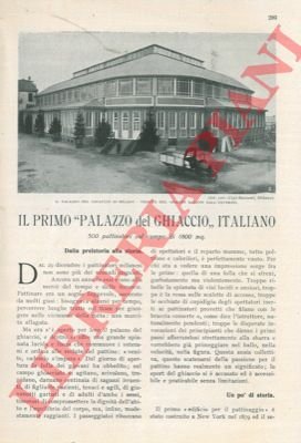 Il primo 'palazzo del ghiaccio' italiano.