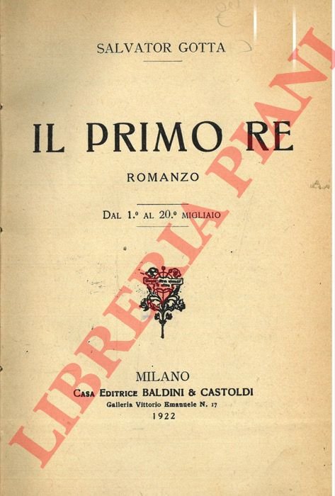 Il primo re.