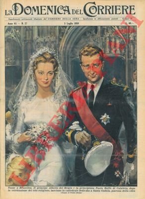 Il principe Alberto del Belgio e la principessa Paola Ruffo …