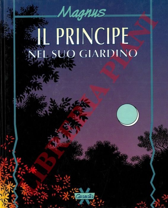 Il principe nel suo giardino.