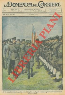 Il Re passa in rivista i magnifici soldati del primo …