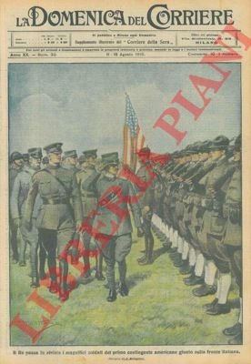 Il Re passa in rivista i magnifici soldati del primo …