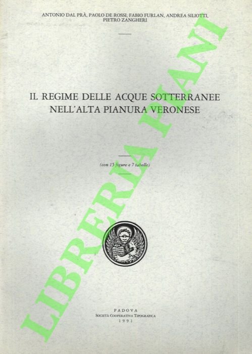 Il regime delle acque sotterranee nell'alta pianura veronese.