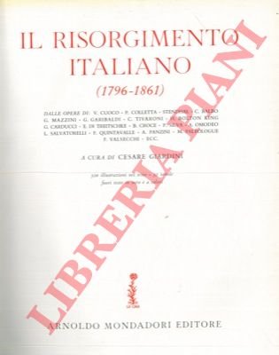 Il Risorgimento Italiano (1796-1861).