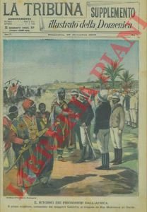 Il ritorno dei prigionieri dall'Africa. Il primo scaglione si congeda …