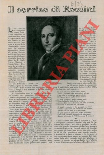 Il sorriso di Rossini. | Immagine Gallery 2