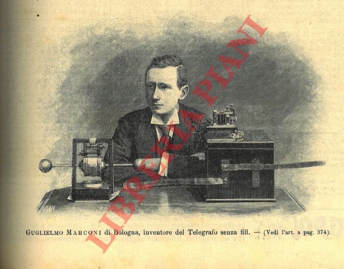 Il telegrafo senza fili. - Gli esperimenti di G. Marconi …