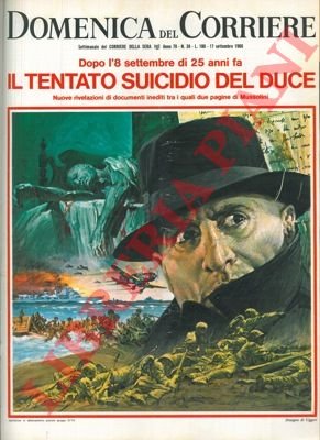 Il tentato suicido del Duce, dopo l'8 settembre.