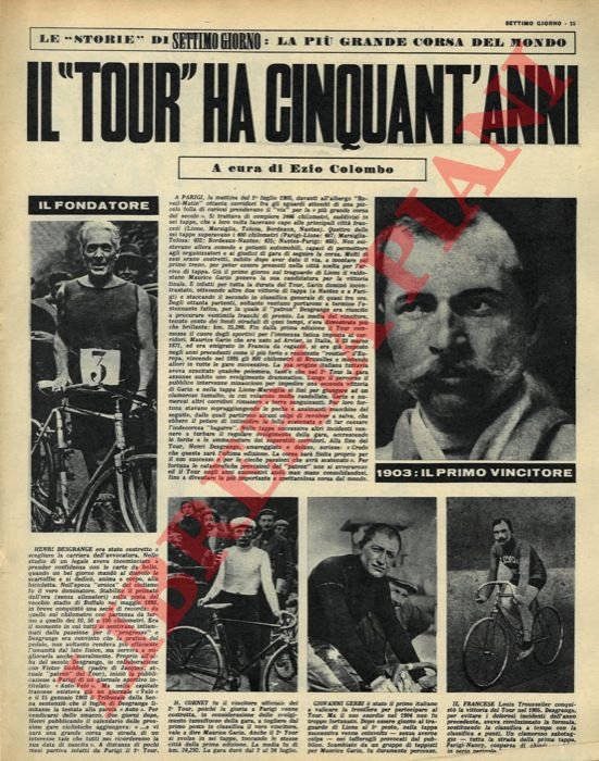 Il Tour ha cinquant'anni.