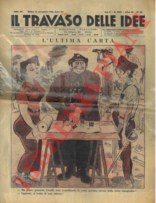 Il Travaso delle idee. Organo ufficiale delle persone intelligenti.