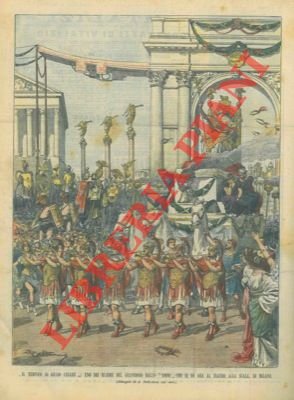 "Il trionfo di Giulio Cesare": uno dei quadri del grandioso …