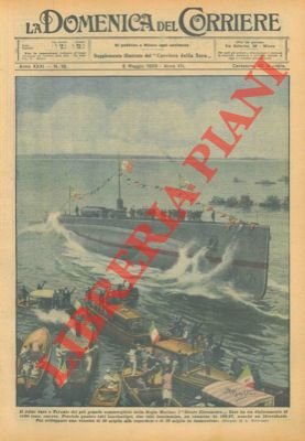 Il varo a Taranto del più grande sommergibile della Regia …