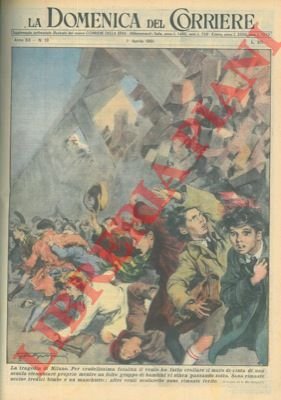 Il vento fa crollare il muro di cinta di una …