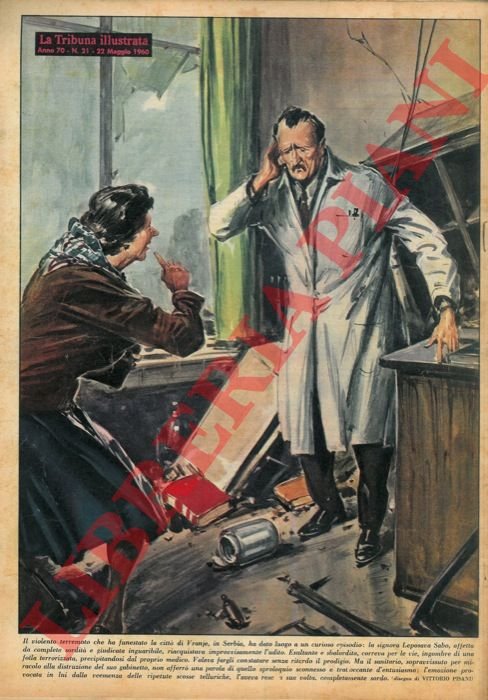 Il violento terremoto che ha funestato la città di Vranje, …