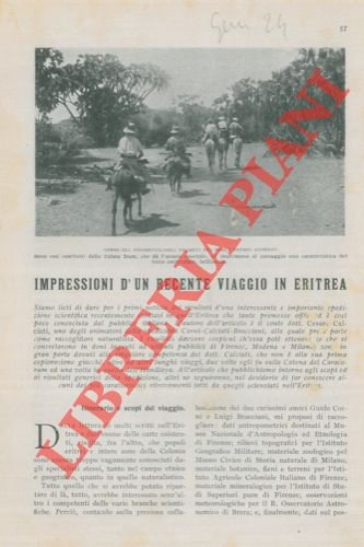 Impressioni di un recente viaggio in Eritrea.