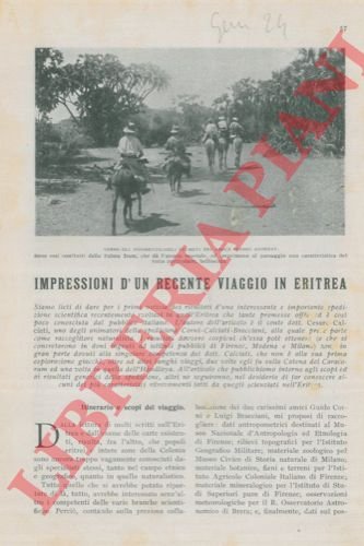 Impressioni di un recente viaggio in Eritrea.