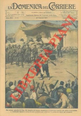 In Cina, un fanatico di Canton, denudatosi, cerca di farsi …