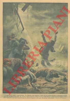 In Liguria, una comitiva reduce da un pellegrinaggio a Monte …