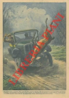 In Pennsylvania un cervo spaventato attraversa la strada a un'automobile …