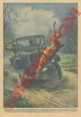 In Pennsylvania un cervo spaventato attraversa la strada a un'automobile …