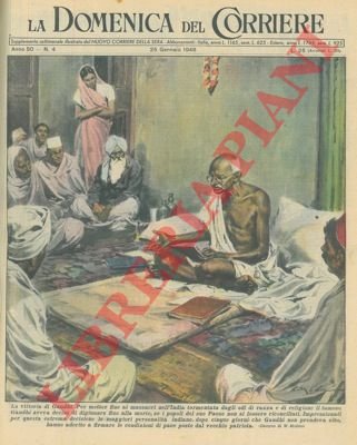In seguito al digiuno di Gandhi dovuto agli odi di …